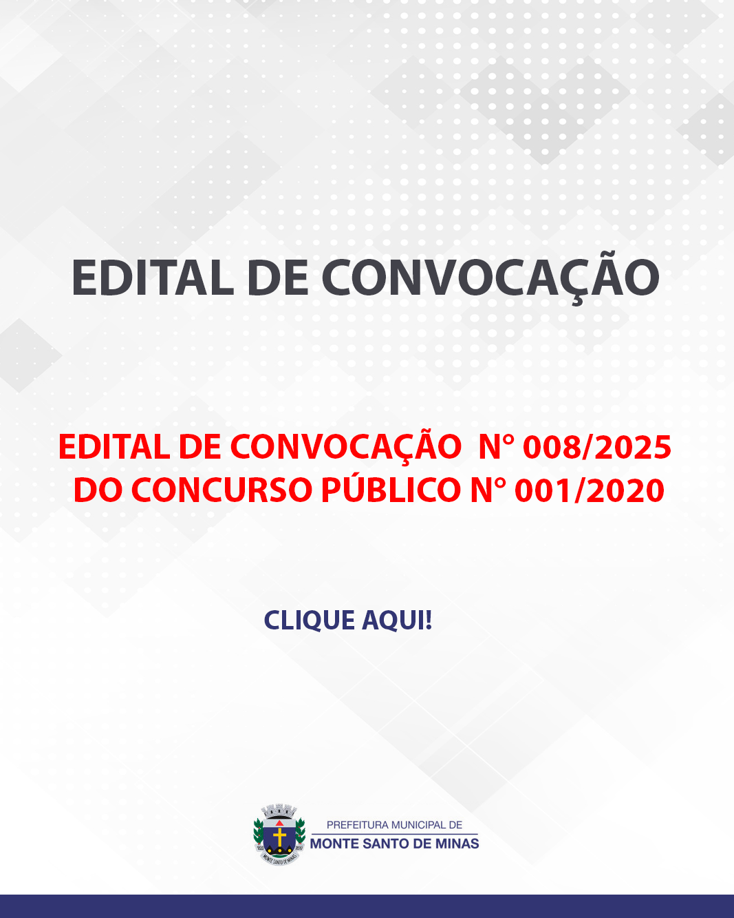 CONVOCAÇÃO