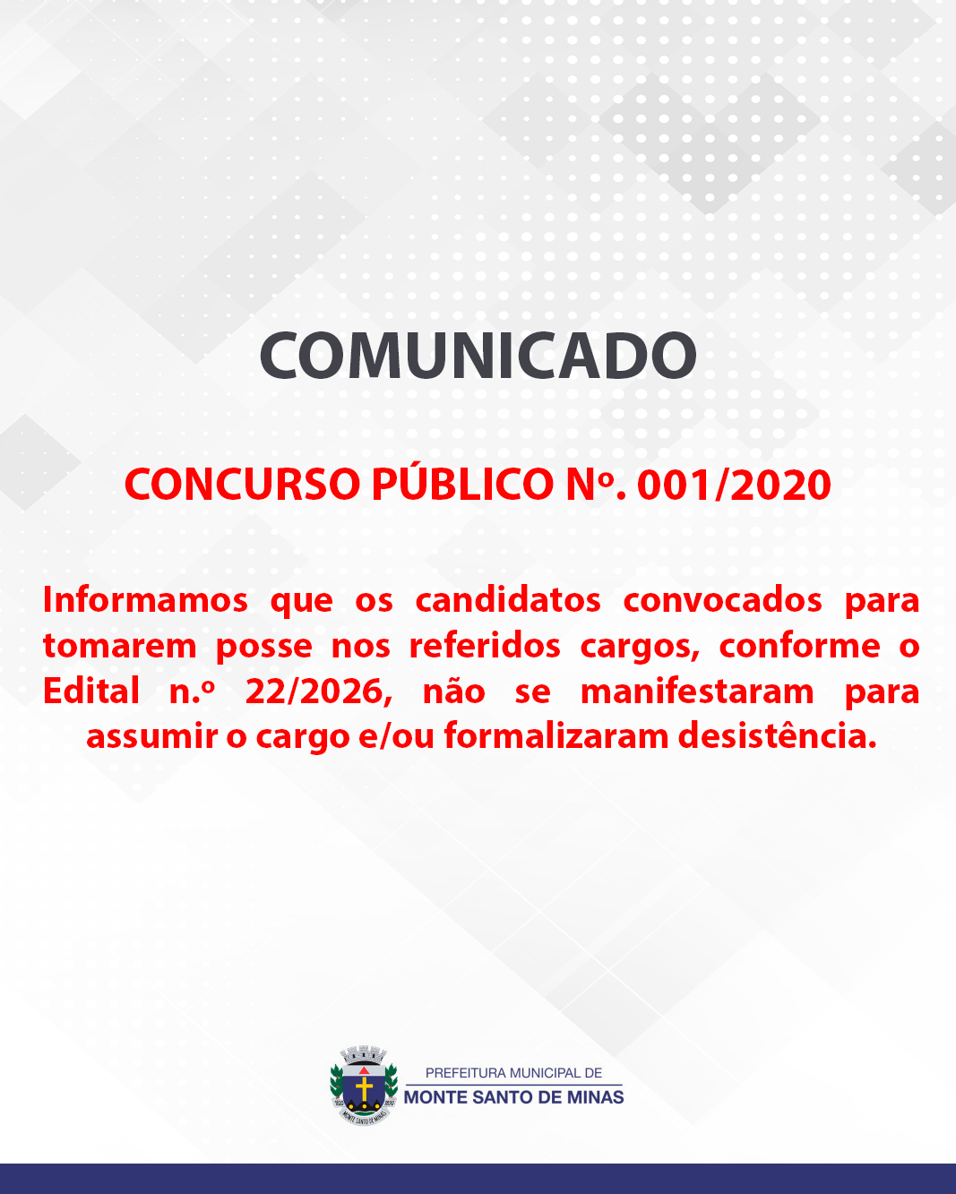COMUNICADO